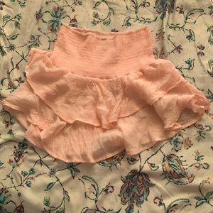 Pink Ruffle skirt